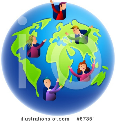 Royalty-Free (RF) Globe Clipart Illustration by Prawny - Stock Sample #67351