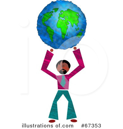 Royalty-Free (RF) Globe Clipart Illustration by Prawny - Stock Sample #67353