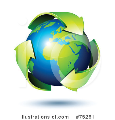 Royalty-Free (RF) Globe Clipart Illustration by beboy - Stock Sample #75261