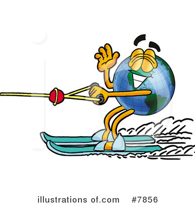 Royalty-Free (RF) Globe Clipart Illustration by Mascot Junction - Stock Sample #7856