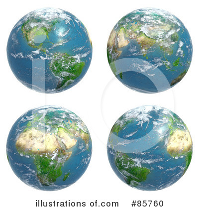 Royalty-Free (RF) Globe Clipart Illustration by Mopic - Stock Sample #85760