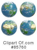 Globe Clipart #85760 by Mopic