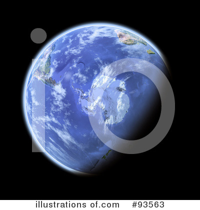 Royalty-Free (RF) Globe Clipart Illustration by Michael Schmeling - Stock Sample #93563