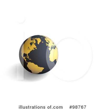 Royalty-Free (RF) Globe Clipart Illustration by chrisroll - Stock Sample #98767