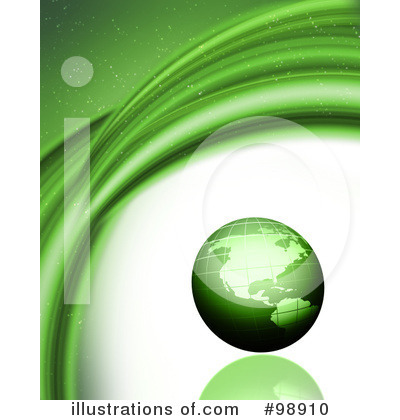 Royalty-Free (RF) Globe Clipart Illustration by KJ Pargeter - Stock Sample #98910
