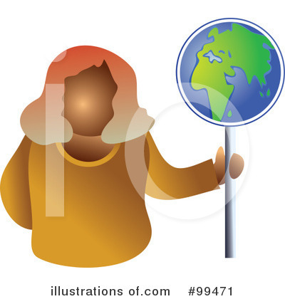Royalty-Free (RF) Globe Clipart Illustration by Prawny - Stock Sample #99471