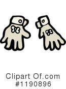 Gloves Clipart #1190896 by lineartestpilot