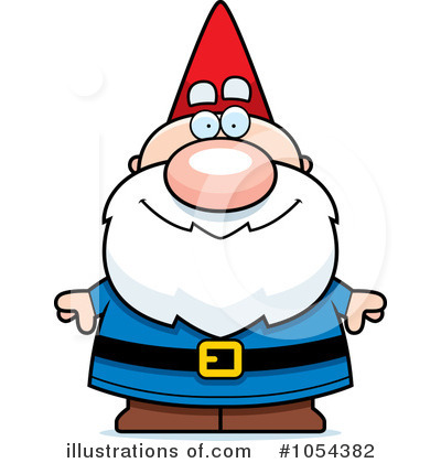 Royalty-Free (RF) Gnome Clipart Illustration by Cory Thoman - Stock Sample #1054382