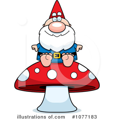 Royalty-Free (RF) Gnome Clipart Illustration by Cory Thoman - Stock Sample #1077183