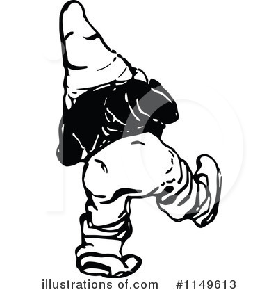 Gnome Clipart #1149613 by Prawny Vintage