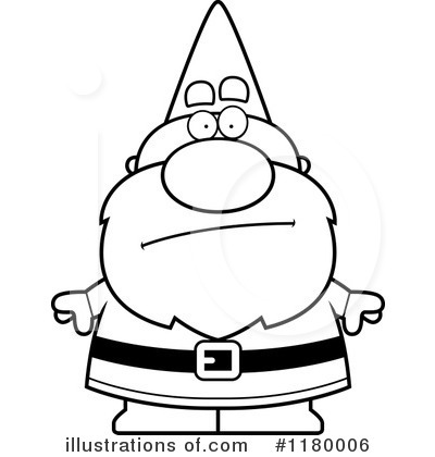 Royalty-Free (RF) Gnome Clipart Illustration by Cory Thoman - Stock Sample #1180006
