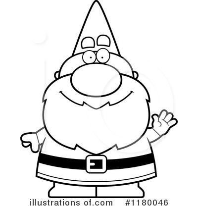 Royalty-Free (RF) Gnome Clipart Illustration by Cory Thoman - Stock Sample #1180046