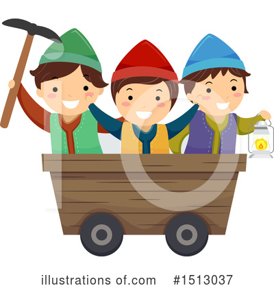 Royalty-Free (RF) Gnome Clipart Illustration by BNP Design Studio - Stock Sample #1513037
