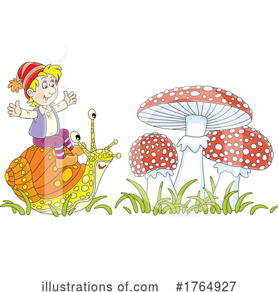 Mushroom Clipart #1764927 by Alex Bannykh