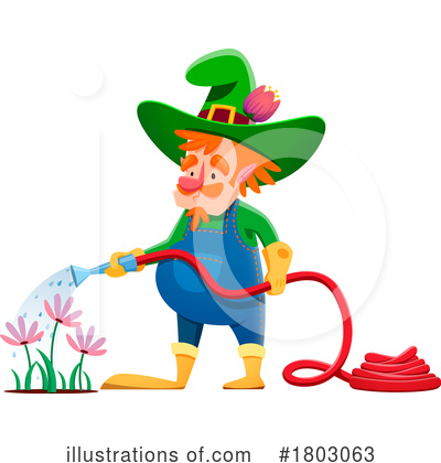 Gardener Clipart #1803063 by Vector Tradition SM