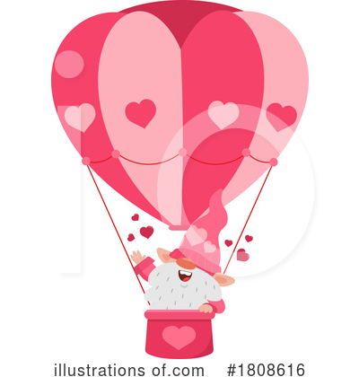 Hot Air Balloon Clipart #1808616 by Hit Toon