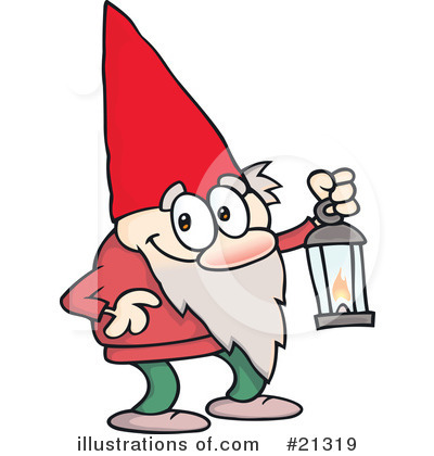 Royalty-Free (RF) Gnome Clipart Illustration by gnurf - Stock Sample #21319