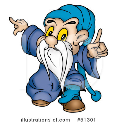 Royalty-Free (RF) Gnome Clipart Illustration by dero - Stock Sample #51301