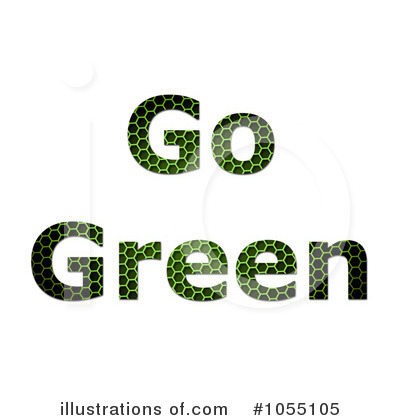 Royalty-Free (RF) Go Green Clipart Illustration by oboy - Stock Sample #1055105