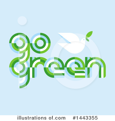Royalty-Free (RF) Go Green Clipart Illustration by elena - Stock Sample #1443355