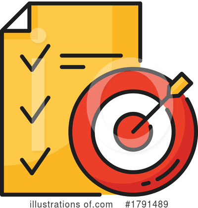 Checklist Clipart #1791489 by Vector Tradition SM