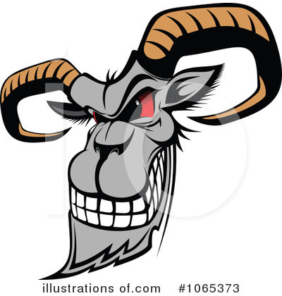 Royalty-Free (RF) Goat Clipart Illustration by Vector Tradition SM - Stock Sample #1065373