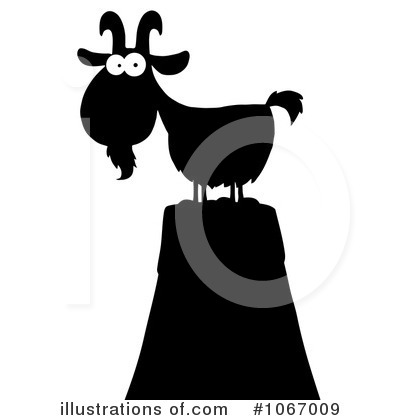 Royalty-Free (RF) Goat Clipart Illustration by Hit Toon - Stock Sample #1067009