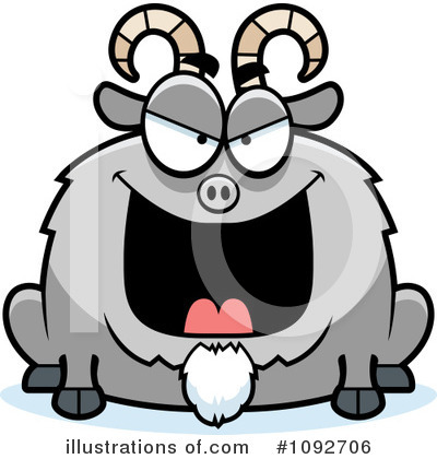 Royalty-Free (RF) Goat Clipart Illustration by Cory Thoman - Stock Sample #1092706