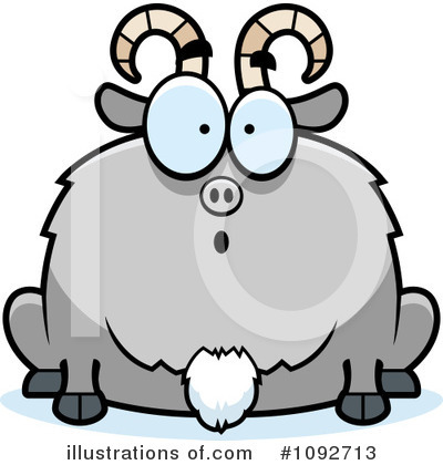 Royalty-Free (RF) Goat Clipart Illustration by Cory Thoman - Stock Sample #1092713