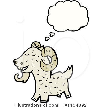 Goat Clipart #1154392 by lineartestpilot