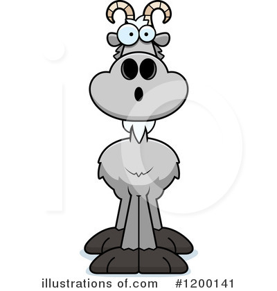 Royalty-Free (RF) Goat Clipart Illustration by Cory Thoman - Stock Sample #1200141