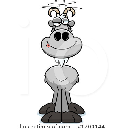 Royalty-Free (RF) Goat Clipart Illustration by Cory Thoman - Stock Sample #1200144