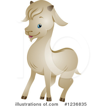 Royalty-Free (RF) Goat Clipart Illustration by BNP Design Studio - Stock Sample #1236835