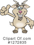Goat Clipart #1272835 by Dennis Holmes Designs