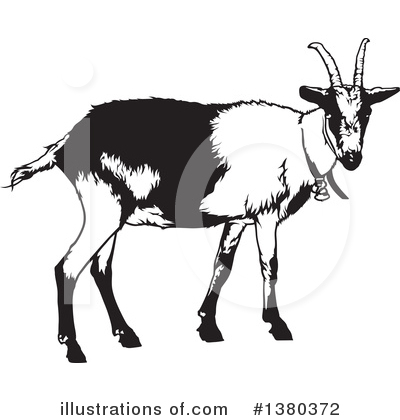 Royalty-Free (RF) Goat Clipart Illustration by dero - Stock Sample #1380372