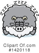 Goat Clipart #1420118 by Cory Thoman