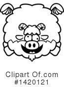 Goat Clipart #1420121 by Cory Thoman