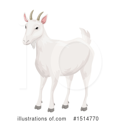 Royalty-Free (RF) Goat Clipart Illustration by BNP Design Studio - Stock Sample #1514770