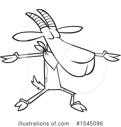 Royalty-Free (RF) Goat Clipart Illustration by toonaday - Stock Sample #1545096