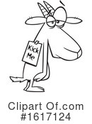 Goat Clipart #1617124 by toonaday