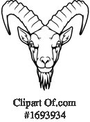 Goat Clipart #1693934 by Vector Tradition SM