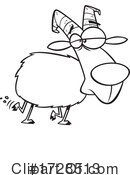 Goat Clipart #1728513 by toonaday
