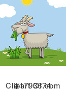 Goat Clipart #1793674 by Hit Toon