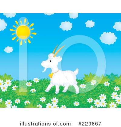 Royalty-Free (RF) Goat Clipart Illustration by Alex Bannykh - Stock Sample #229867
