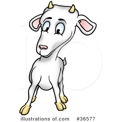 Royalty-Free (RF) Goat Clipart Illustration by dero - Stock Sample #36577