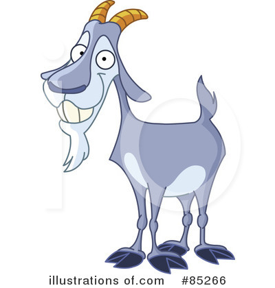 Royalty-Free (RF) Goat Clipart Illustration by yayayoyo - Stock Sample #85266