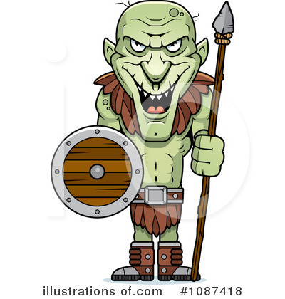 Goblin Clipart #1087418 by Cory Thoman