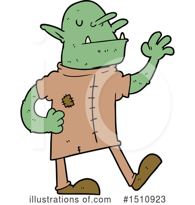 Royalty-Free (RF) Goblin Clipart Illustration by lineartestpilot - Stock Sample #1510923