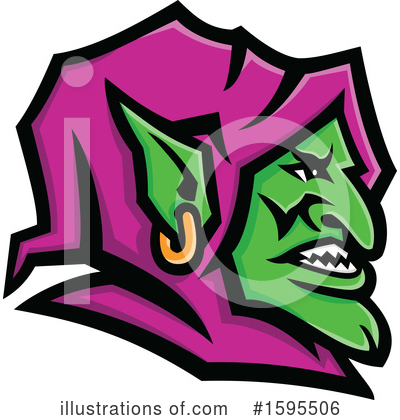 Royalty-Free (RF) Goblin Clipart Illustration by patrimonio - Stock Sample #1595506