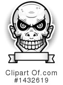 Goblin Skull Clipart #1432619 by Cory Thoman